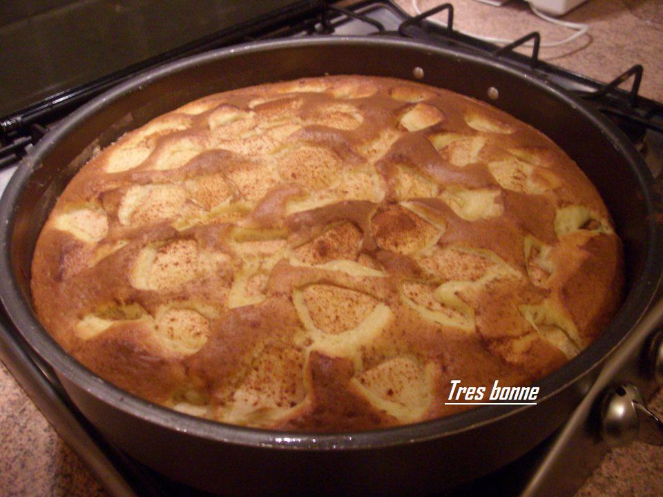 Authentic Homemade Apple and Cinnamon Cake