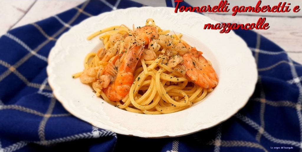 Tonnarelli Shrimp and Prawns