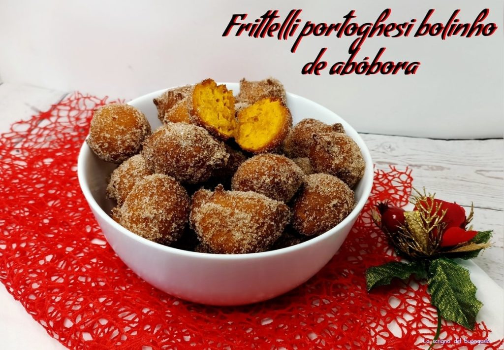 Portuguese Fritters Bolinho de Abóbora