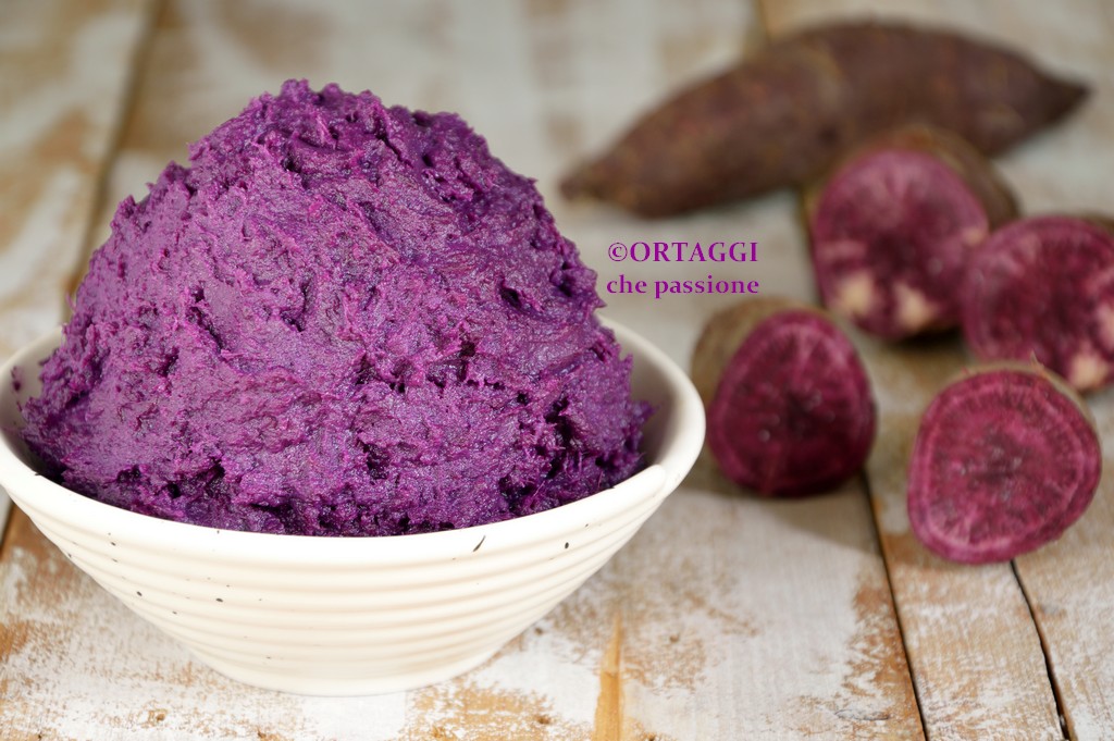Purple Mashed Potatoes, Ube Style