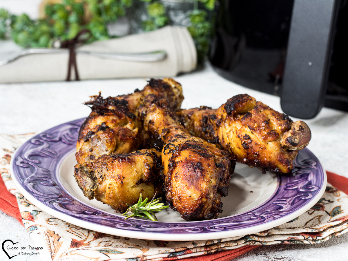 AIR FRYER CHICKEN DRUMSTICKS