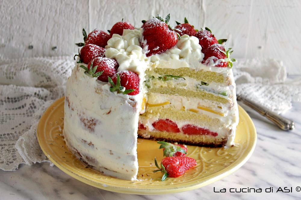 All Fruit Filled Cake