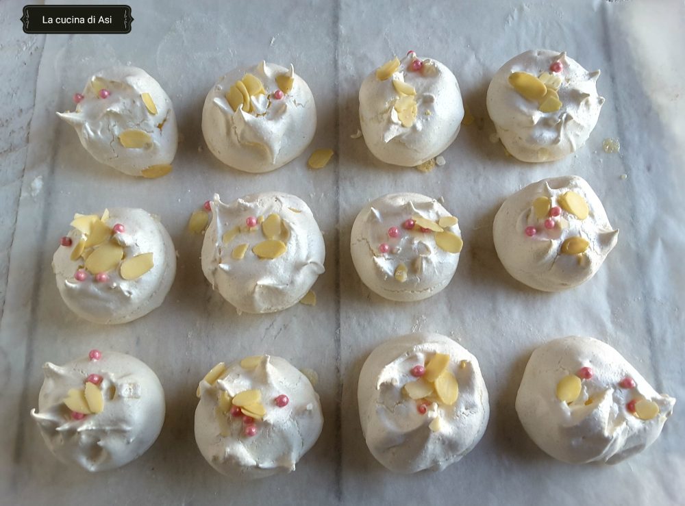 Almond Meringues