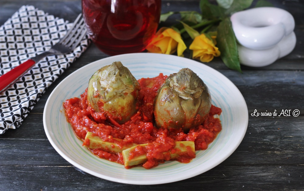 Artichokes alla Pizzaiola
