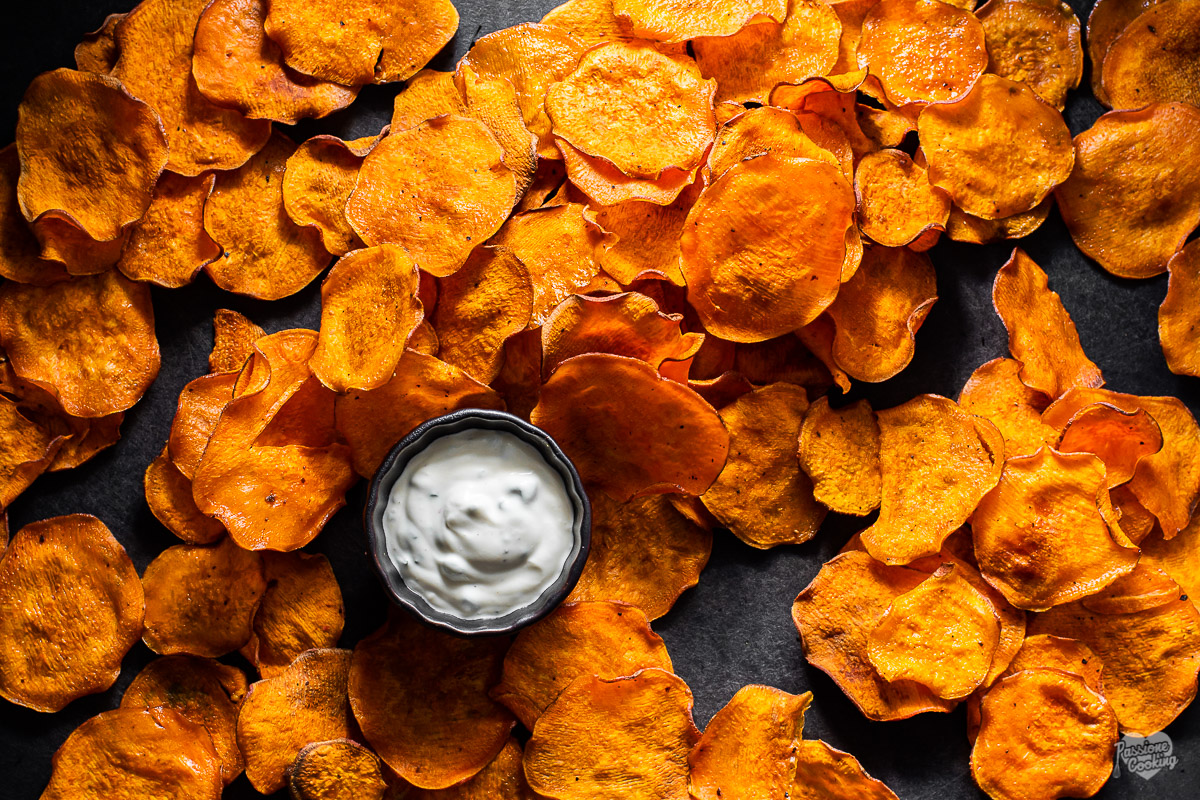 Baked Sweet Potato Chips