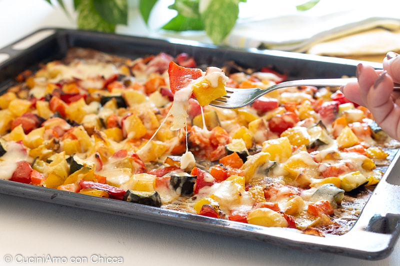 Baked Vegetables with Béchamel