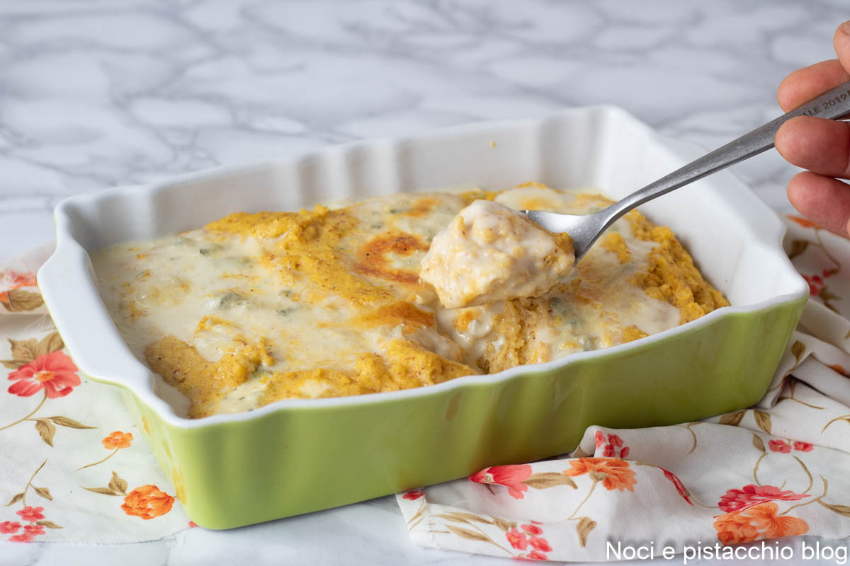 Baked Polenta and Gorgonzola