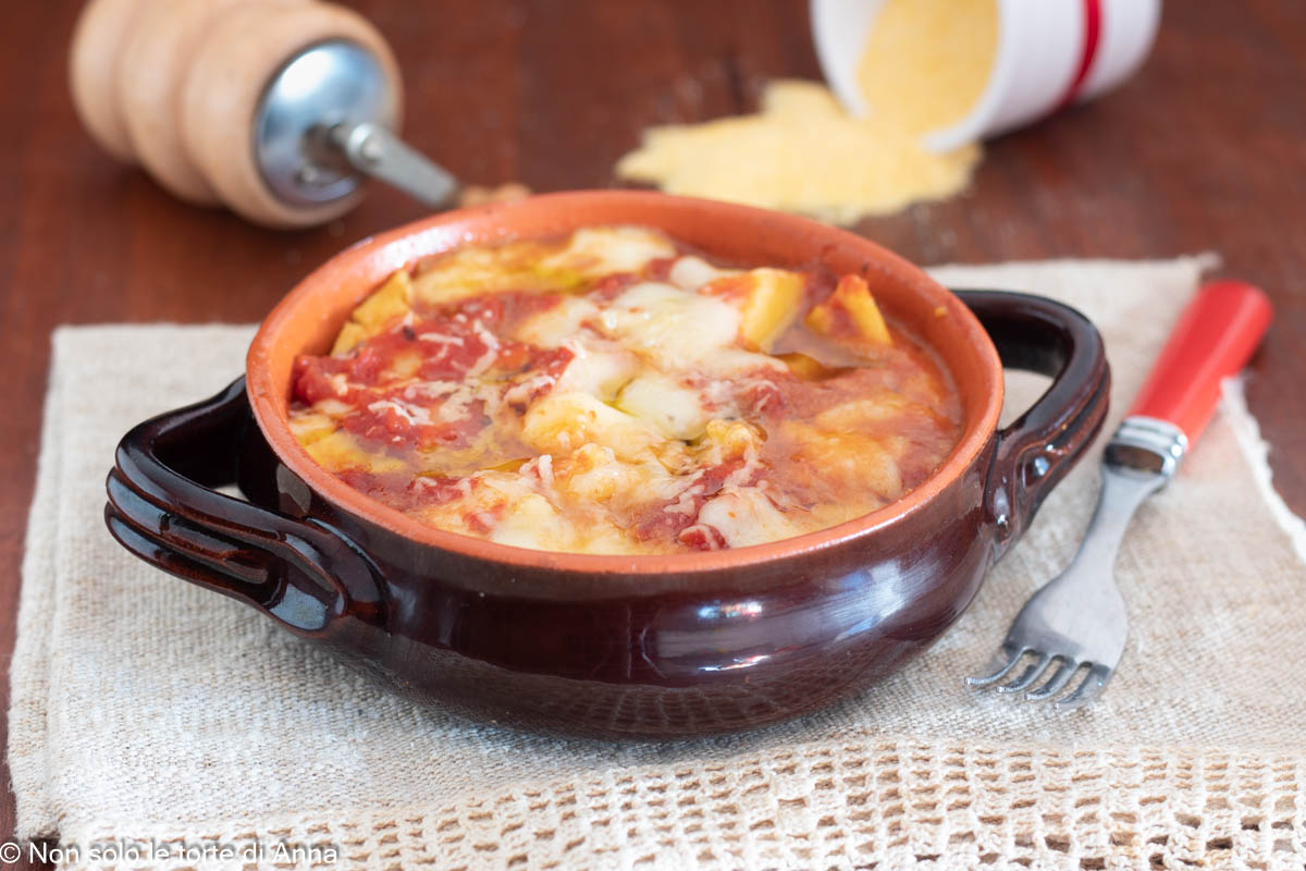 Baked Polenta with Sauce