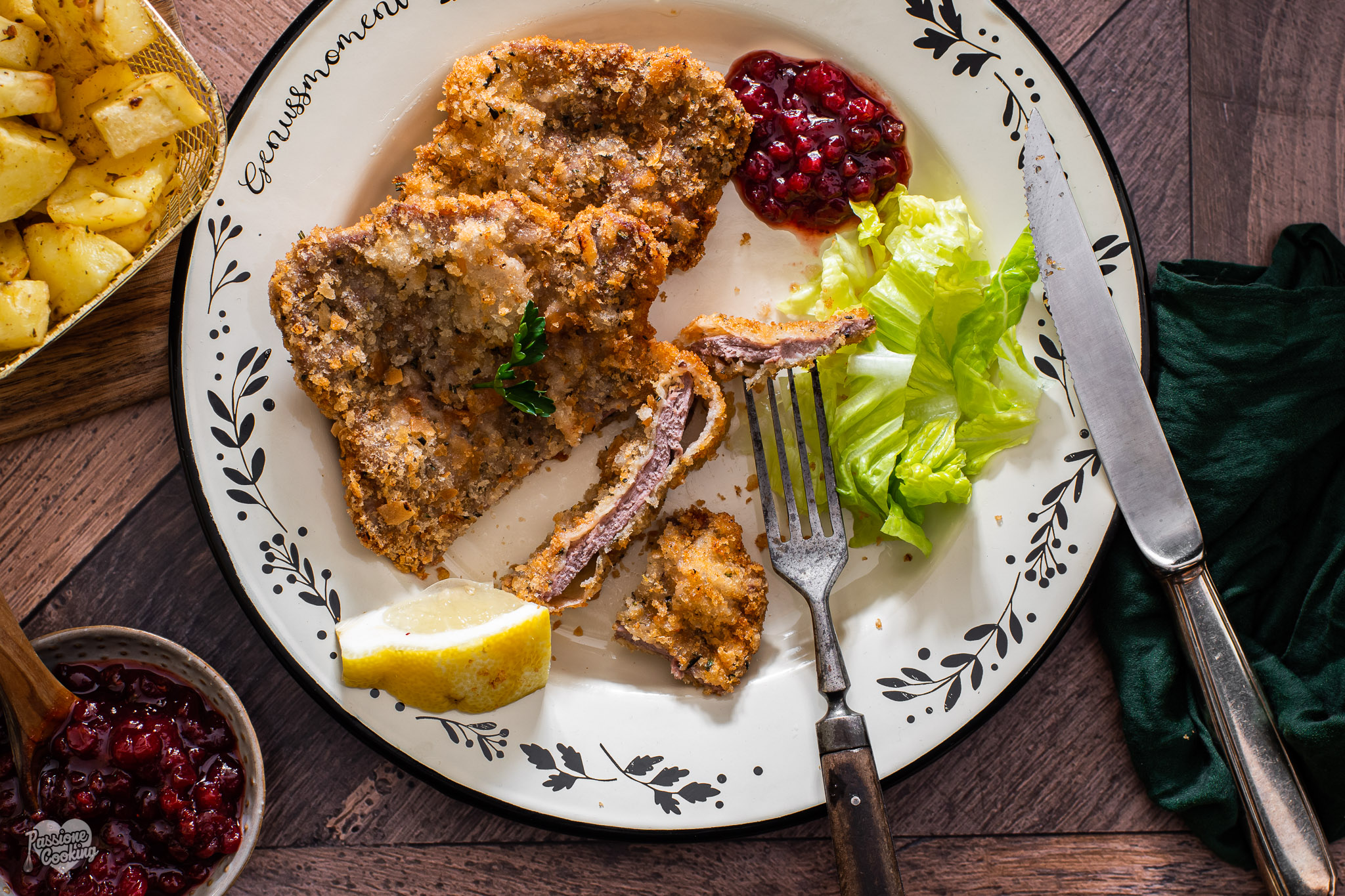 Breaded Venison Steaks