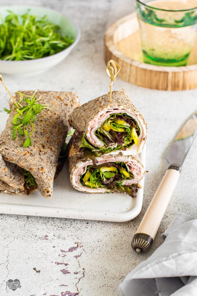 Filled Buckwheat Wraps