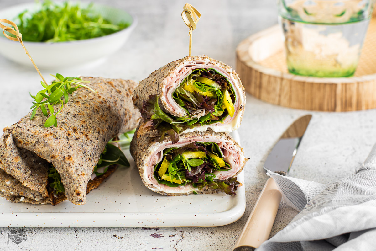 Filled Buckwheat Wraps