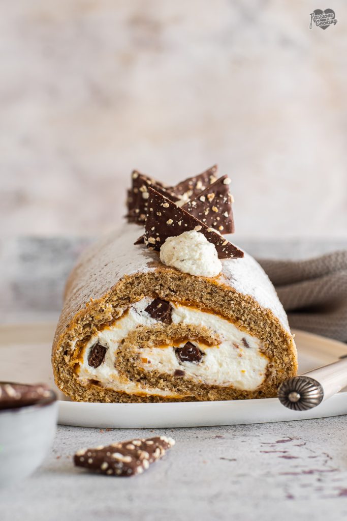 Buckwheat and Hazelnut Roll