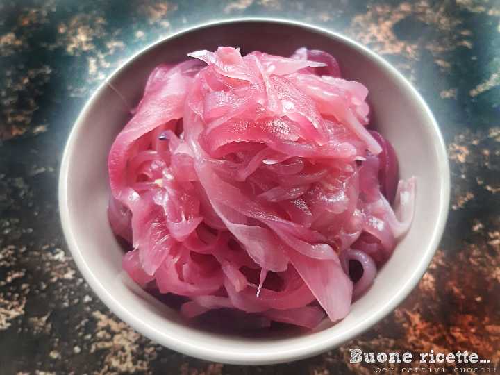 Quick Caramelized Red Onion