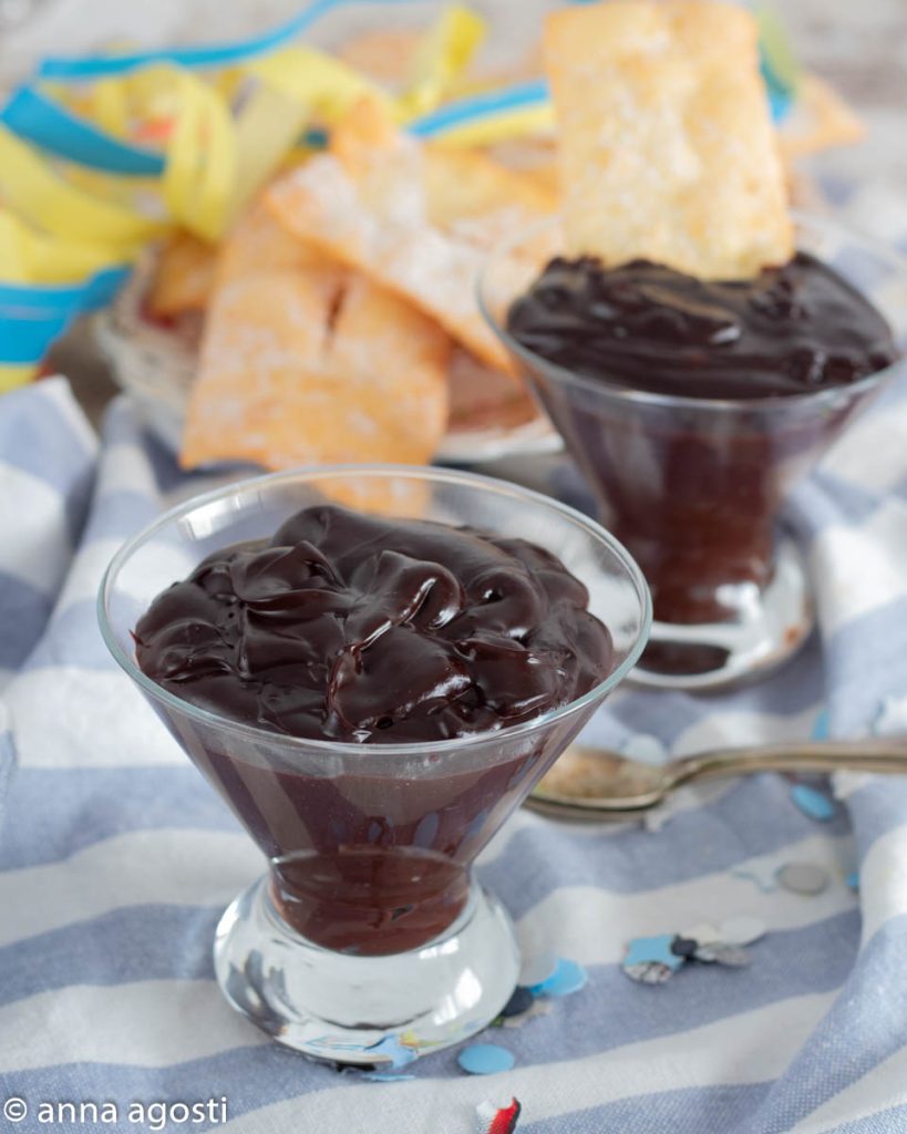 Carnival sweet blood pudding