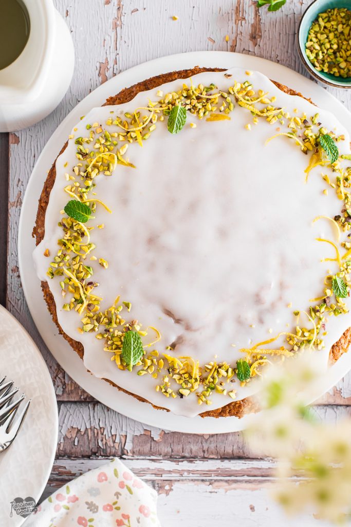 Carrot and Walnut Cake