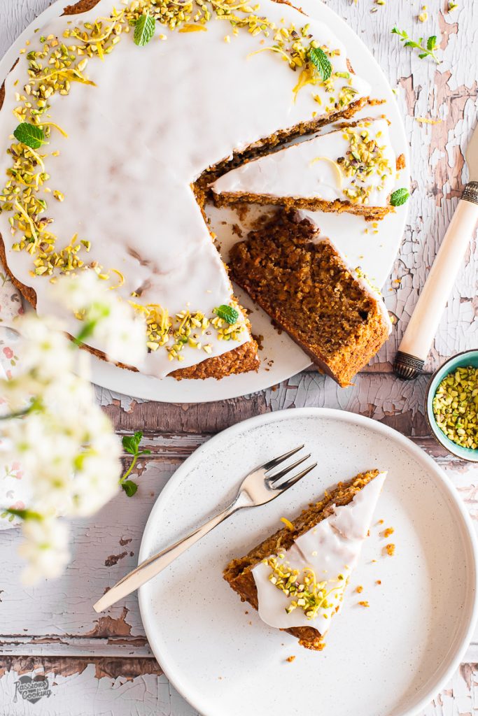 Carrot and Walnut Cake