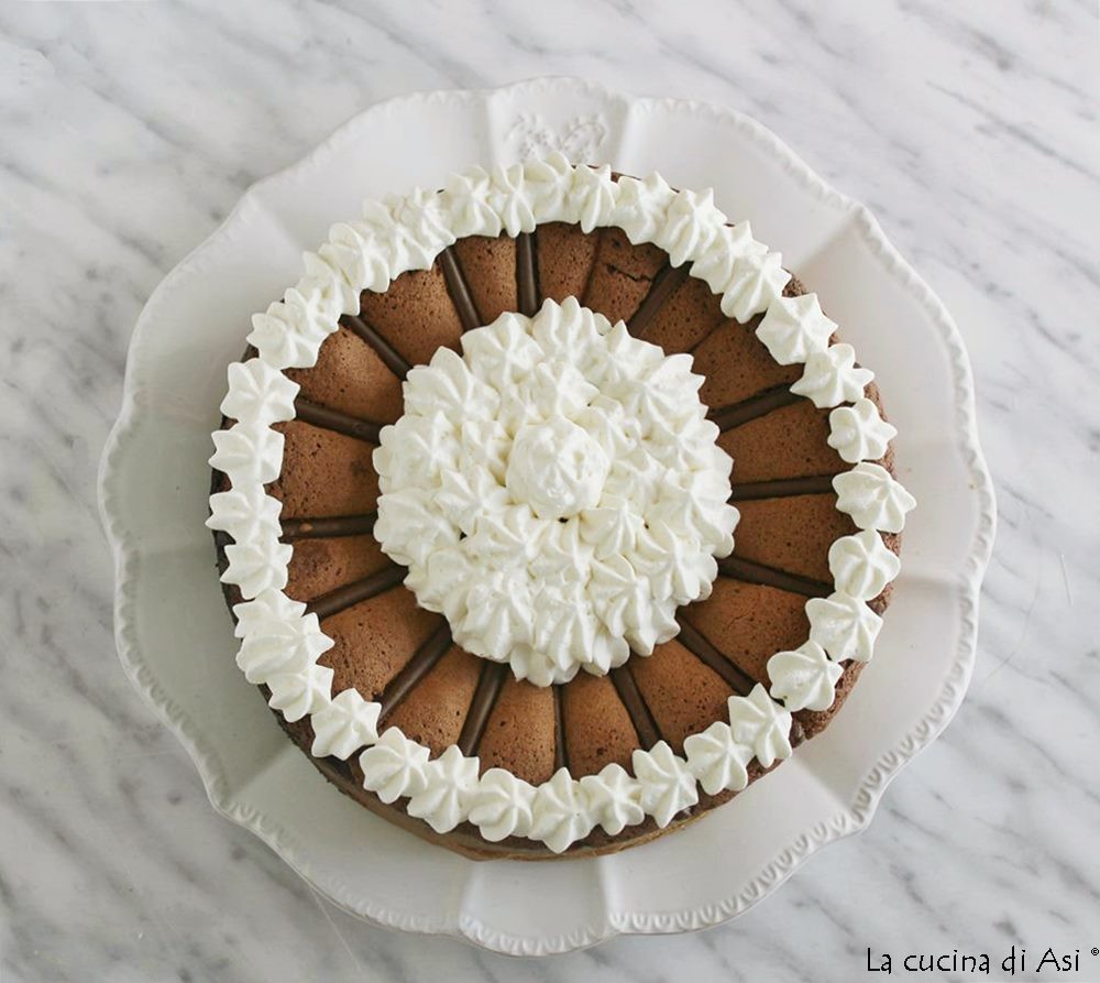 Chocolate and Mikado Cake