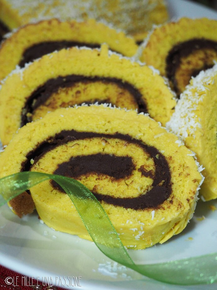 Chocolate and Coffee Log