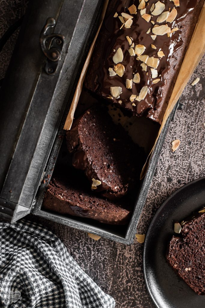 Cocoa Egg White Pound Cake