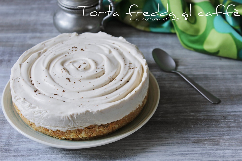 Cold Cake with Coffee Flavor