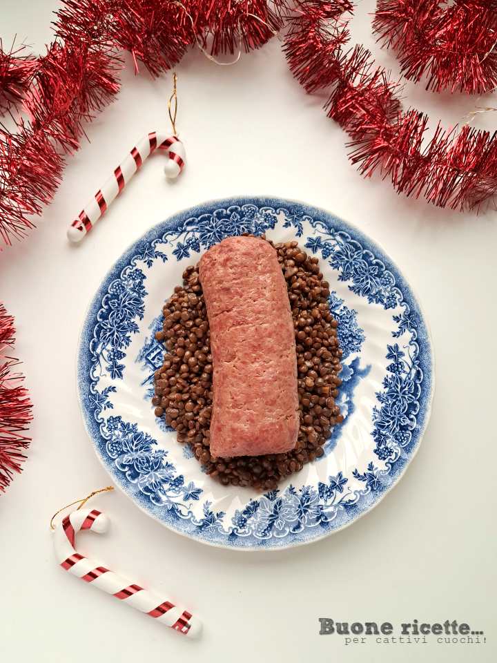 Cotechino with lentils