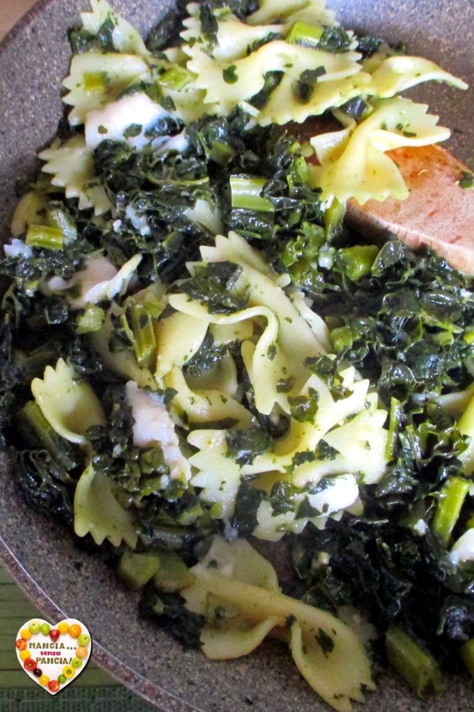 Creamy Kale Pasta, Eat Without a Belly