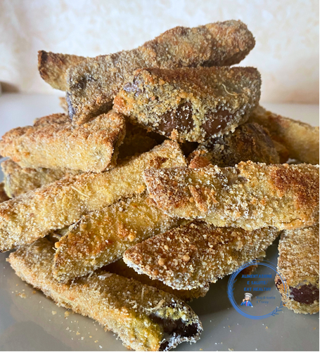 Crispy Eggplants: Light Sticks Baked or in Air Fryer