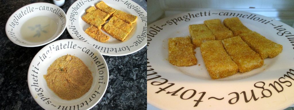 Tofu sticks, Eat without Belly