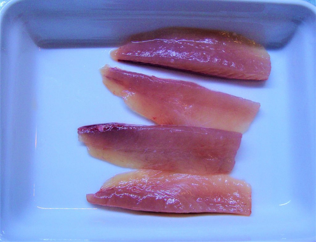 Imperial Horse Mackerel with Pomegranate Juice