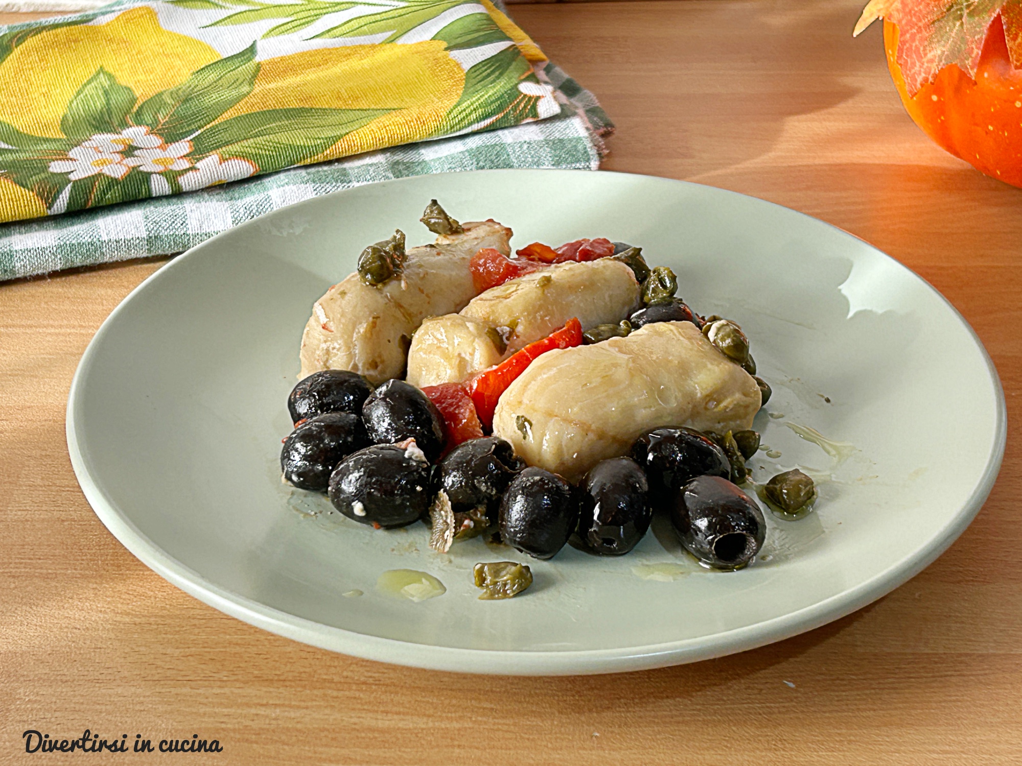 Frozen Hake Fillets Mediterranean Style