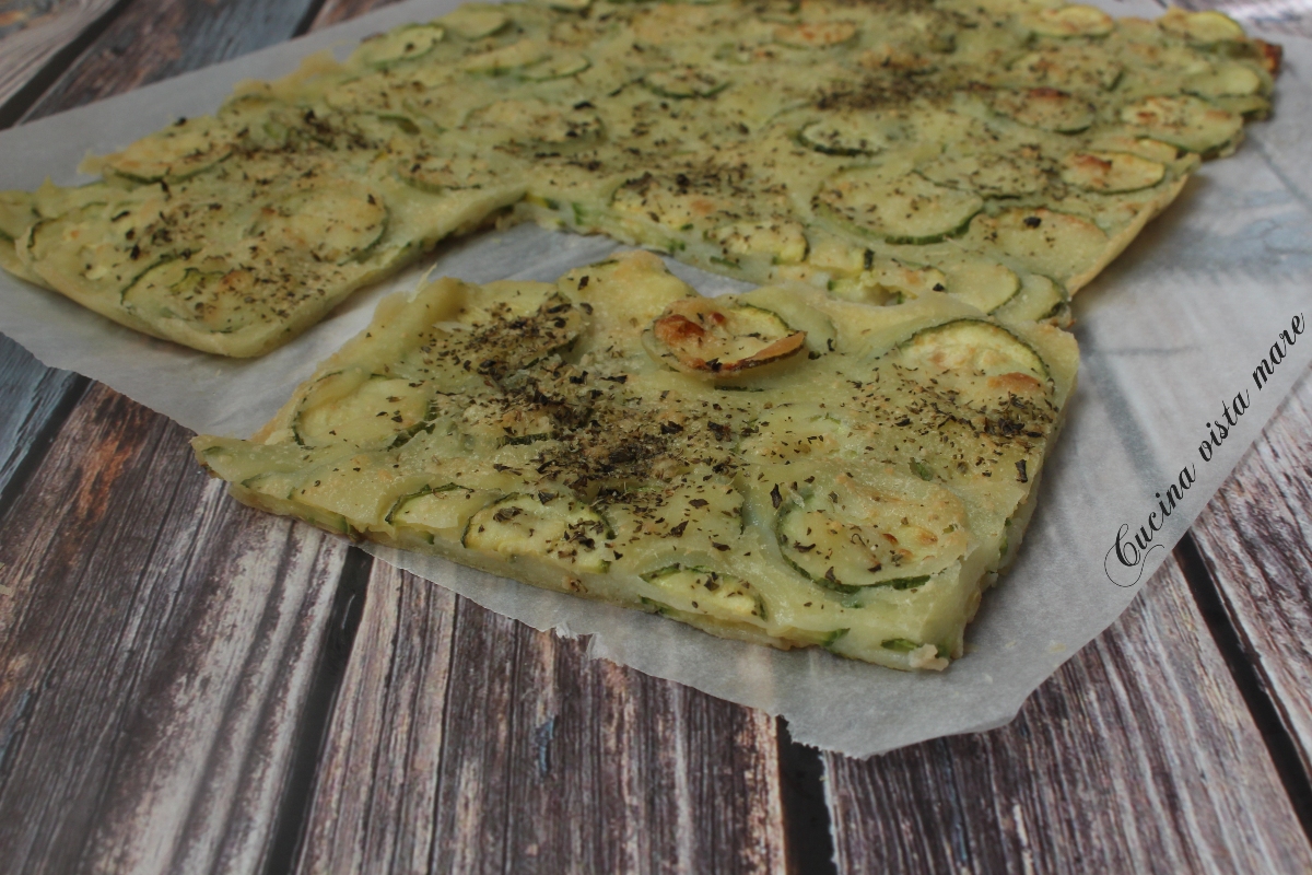 Gluten-Free Zucchini Flatbread