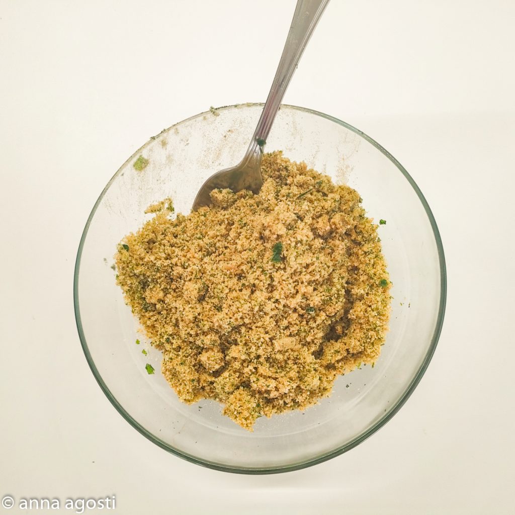 Gratinated Cardoncelli Mushrooms