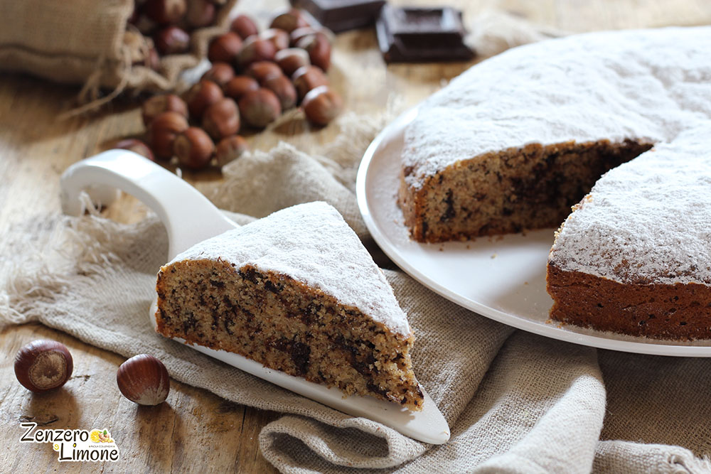 Hazelnut and Chocolate Cake