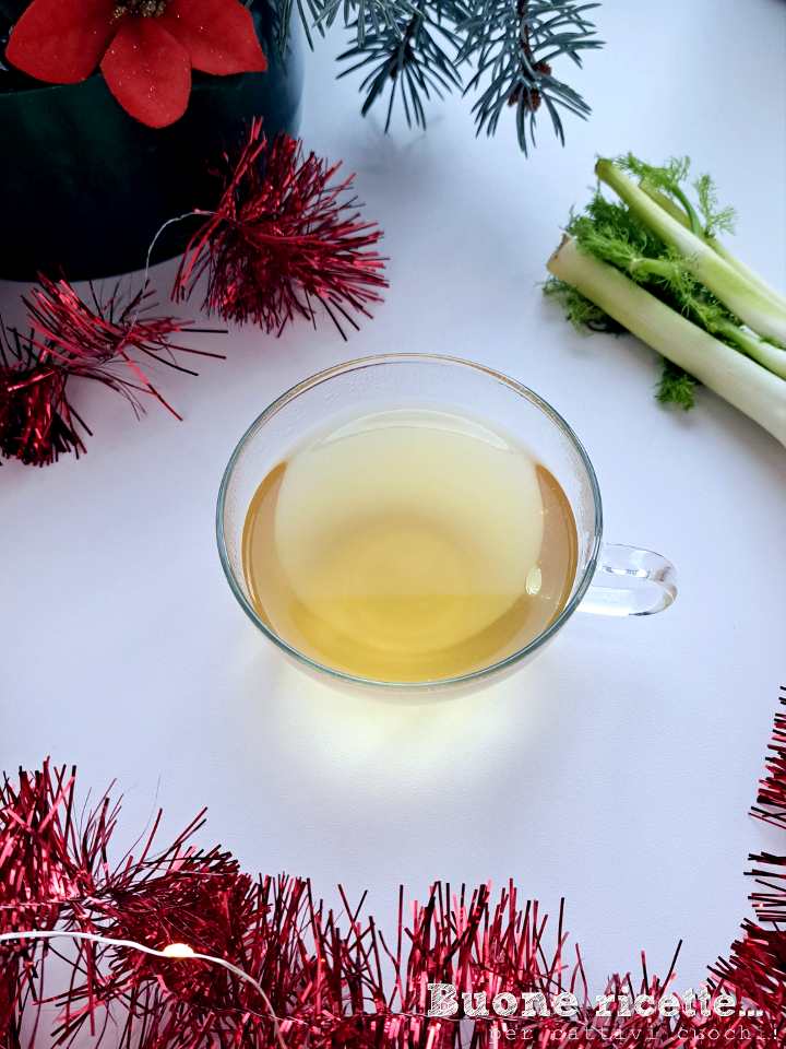 Homemade Canary digestive drink