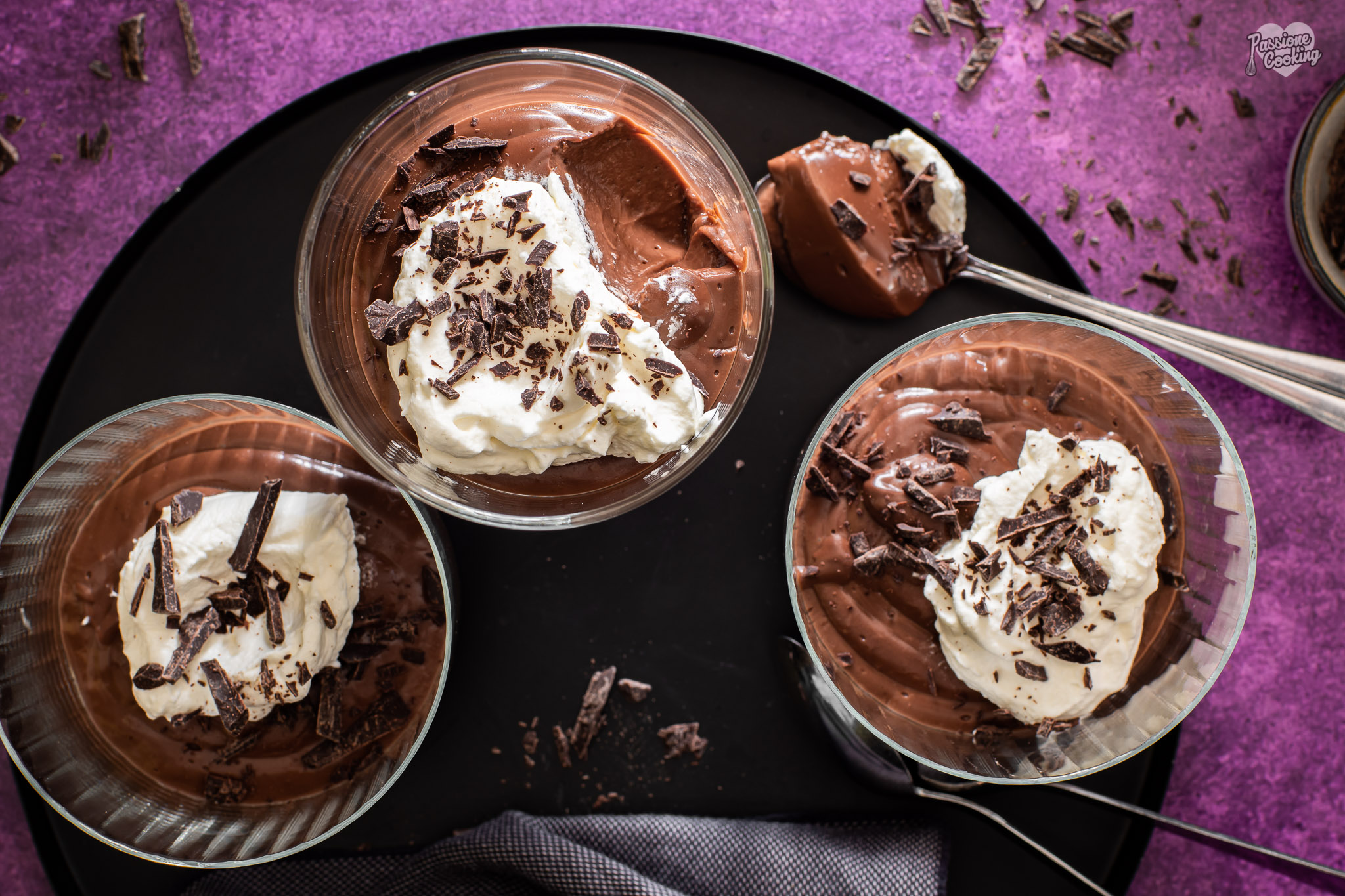 Almond Milk and Chocolate Pudding