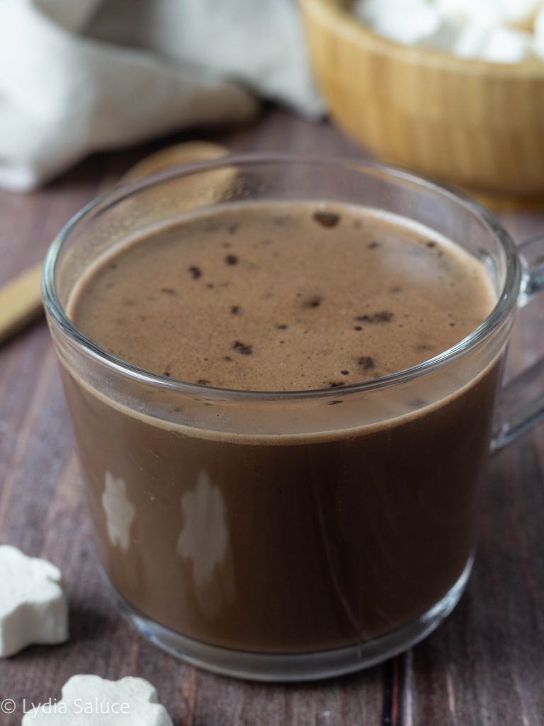 Hot chocolate in slow cooker