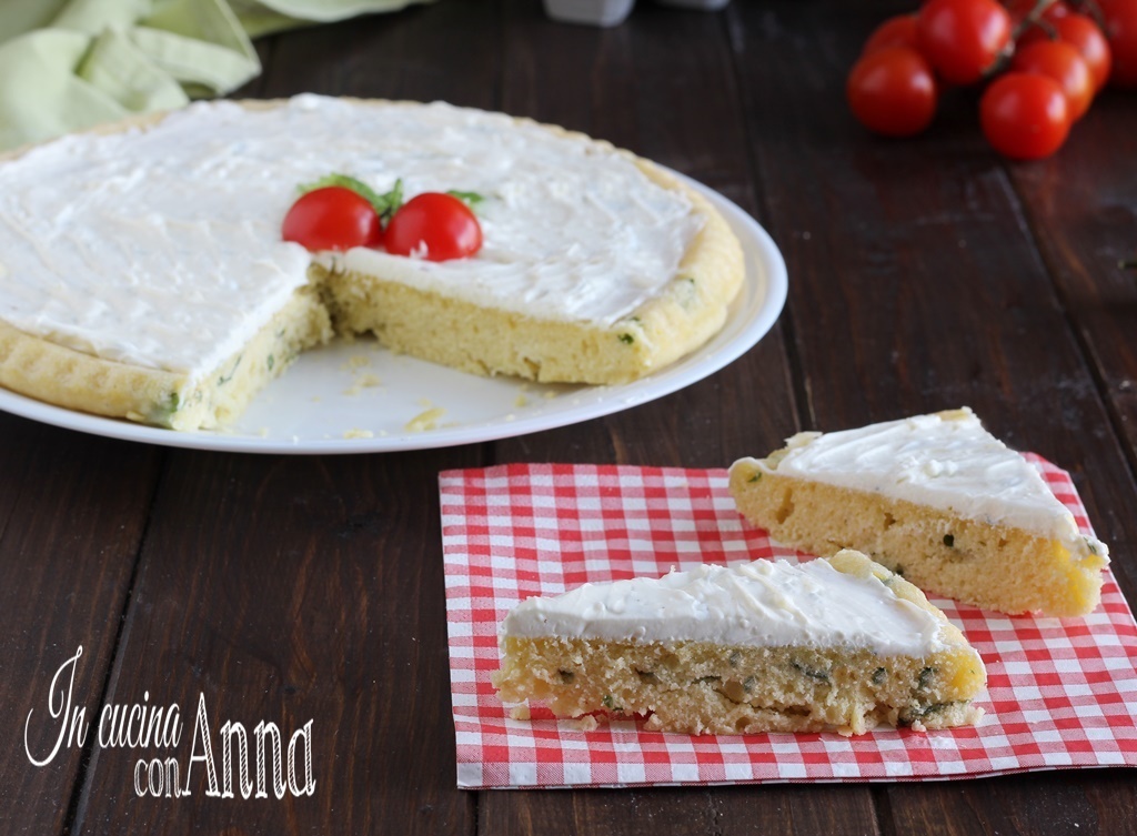 Savory Tart with Zucchini and Cheese
