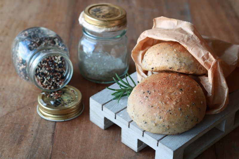 Herb and Mixed Seeds Buns