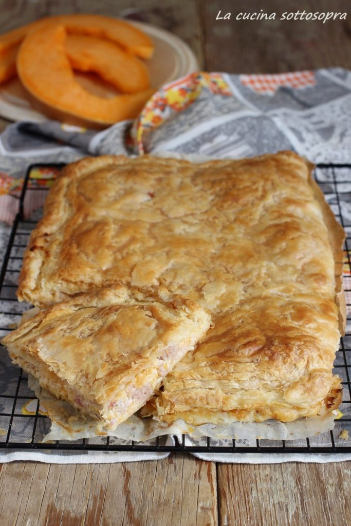 savory sausage and pumpkin pie