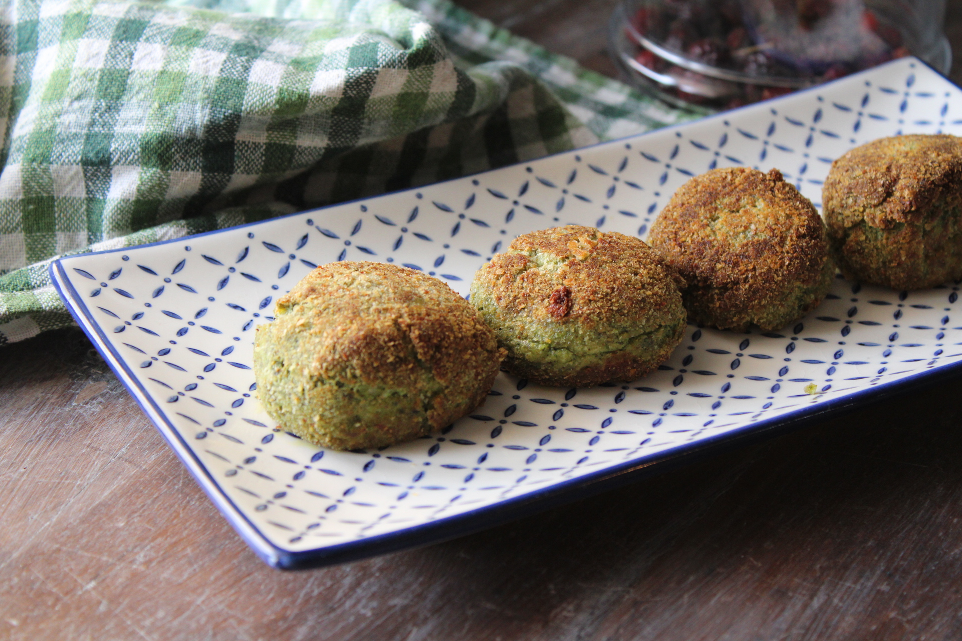 Ricotta Meatballs with Field Herbs.