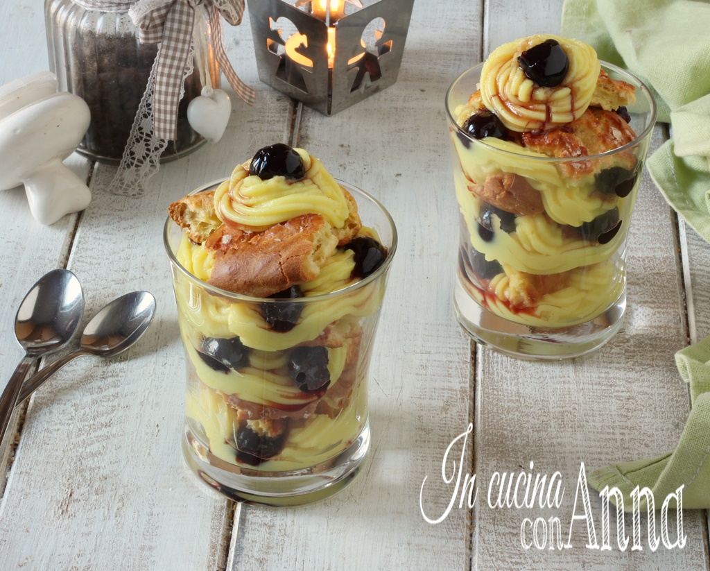 Deconstructed Zeppole di San Giuseppe