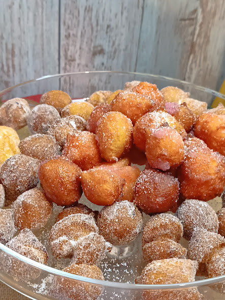 Strufoli from Central Italy. Try them now for their aromatic goodness