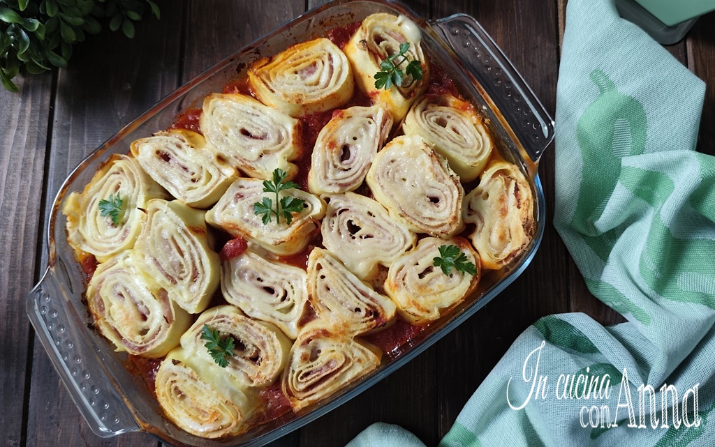 Baked Pasta Medallions