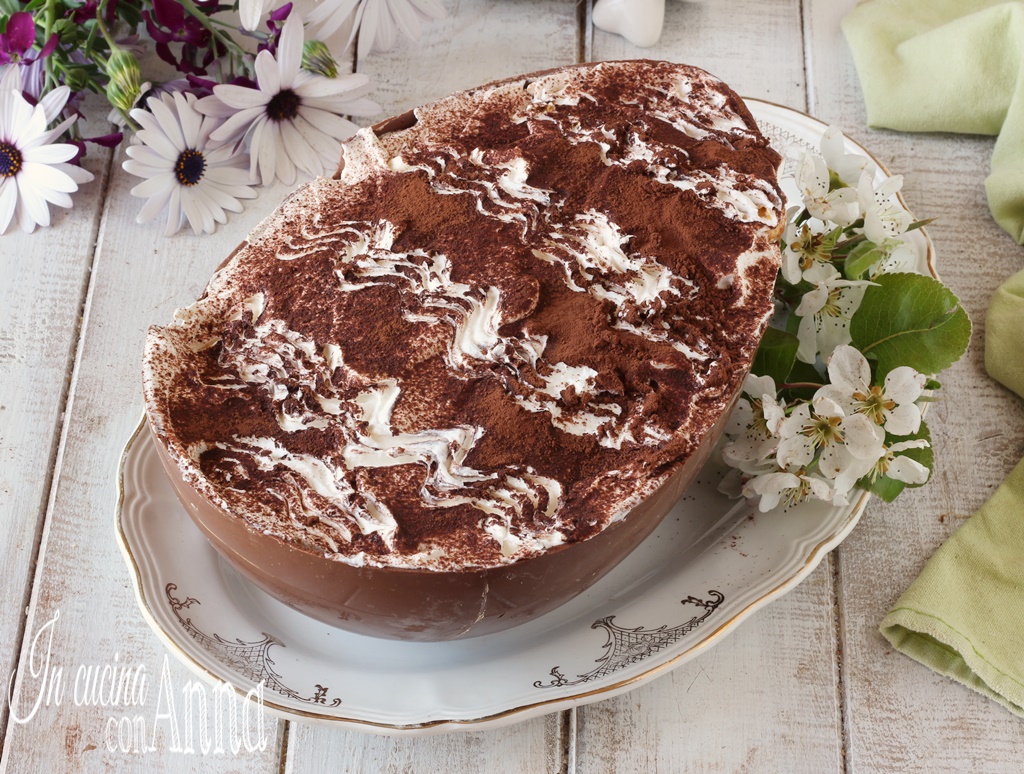 Tiramisu in the Easter Egg