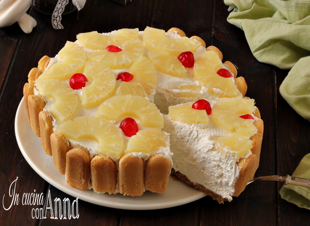 Pineapple Cold Cake