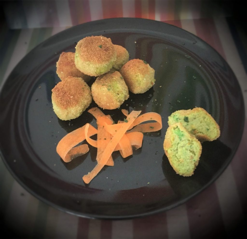 carrot ricotta broccoli meatballs