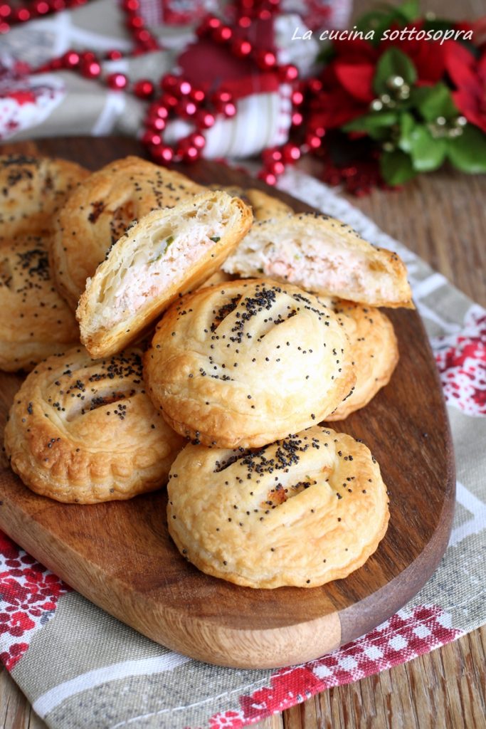 salmon pastries