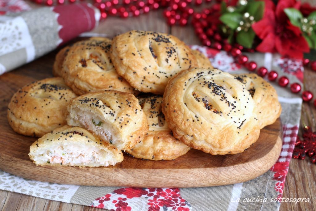 salmon pastries