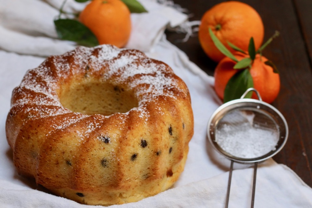 yogurt and chocolate chip bundt cake