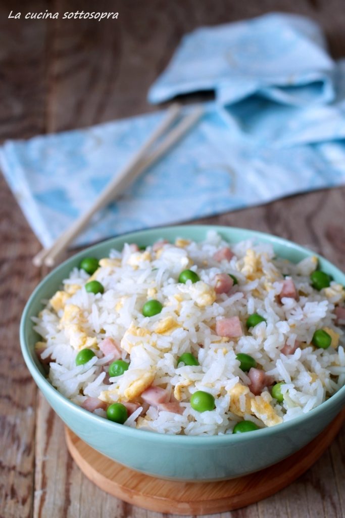 Cantonese rice ethnic main dish